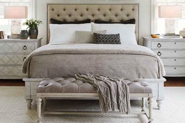 Lexington - Sag Harbor Tufted Bed - Oyster Bay Collection